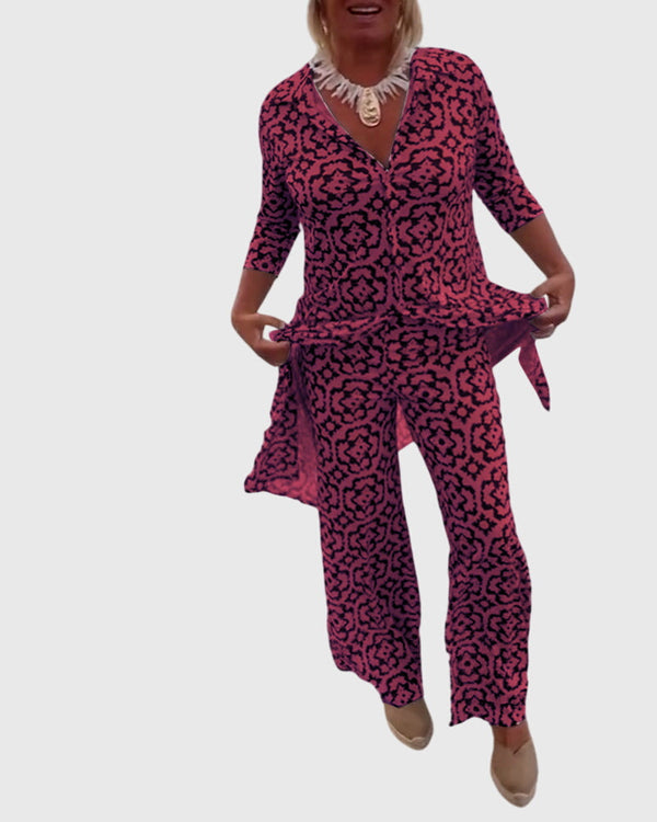 Gabriella™ | Elegant Vintage Two-Piece Set