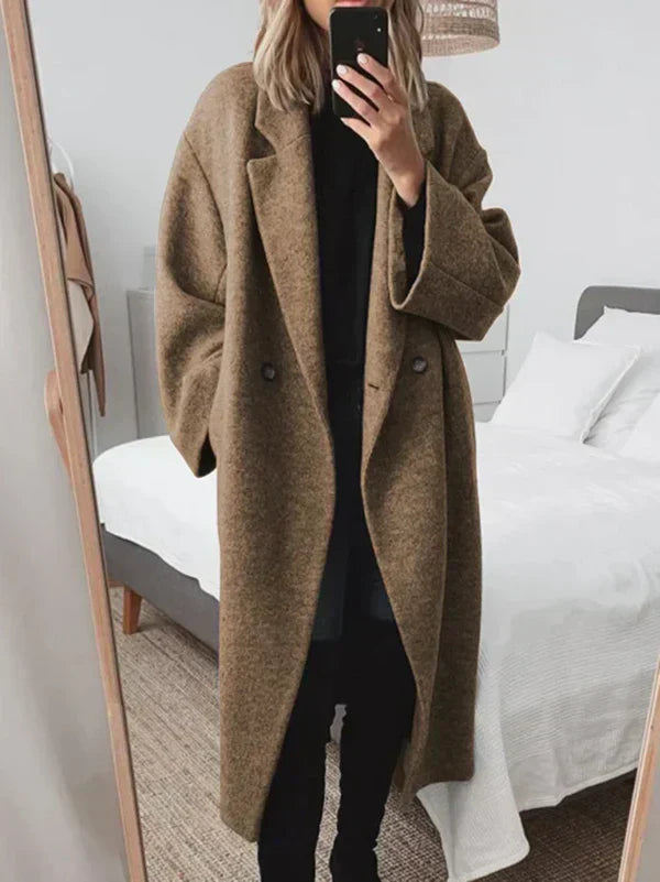Layla - Cappotto di lana oversize