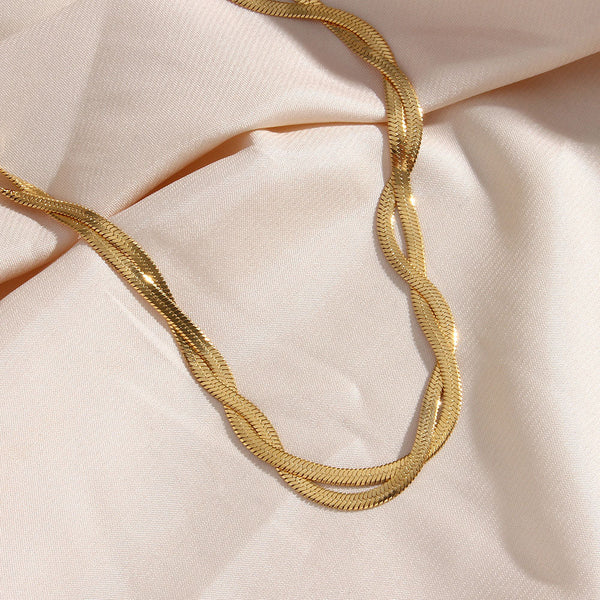 Madiorelle | Bracciale intrecciato in oro 18 carati