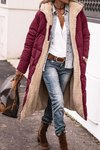 Johna – Cappotto sherpa reversibile di lusso