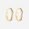 Julenyssa | Wave Earrings 18K Gold
