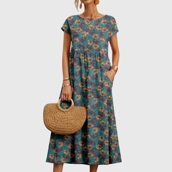 Valencia™| Chic Floral Dress