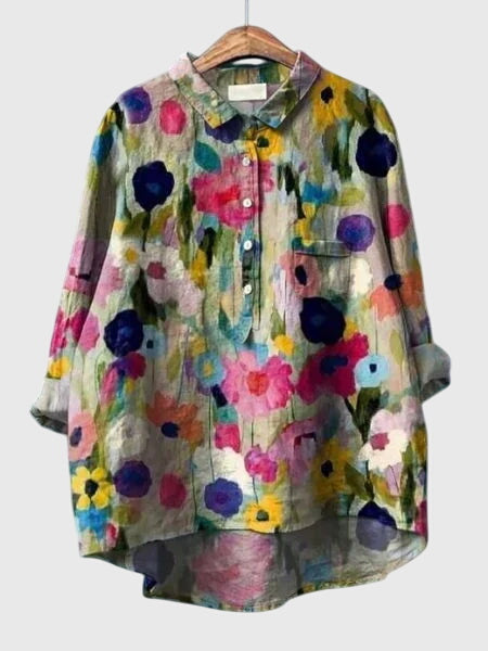 Valeria™ - Blusa con stampa floreale