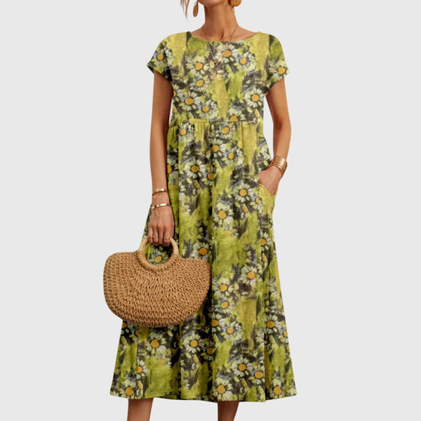 Valencia™| Chic Floral Dress