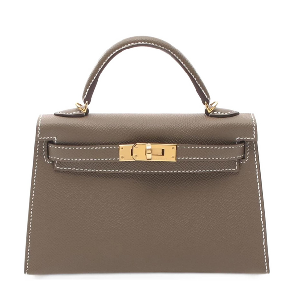 Borsa Seraphine artigianale - Taupe