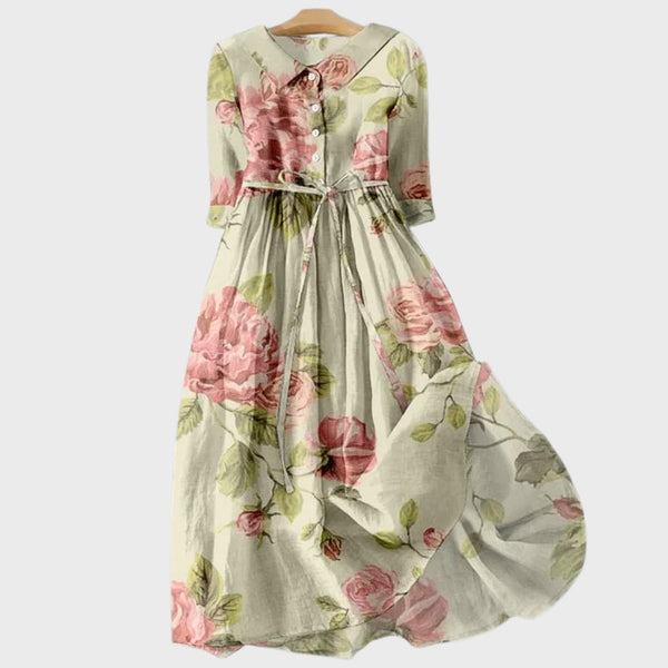 Claudia | Elegant Short Sleeve Dress