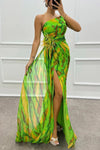 Calla – Vibrant Print Maxi Dress