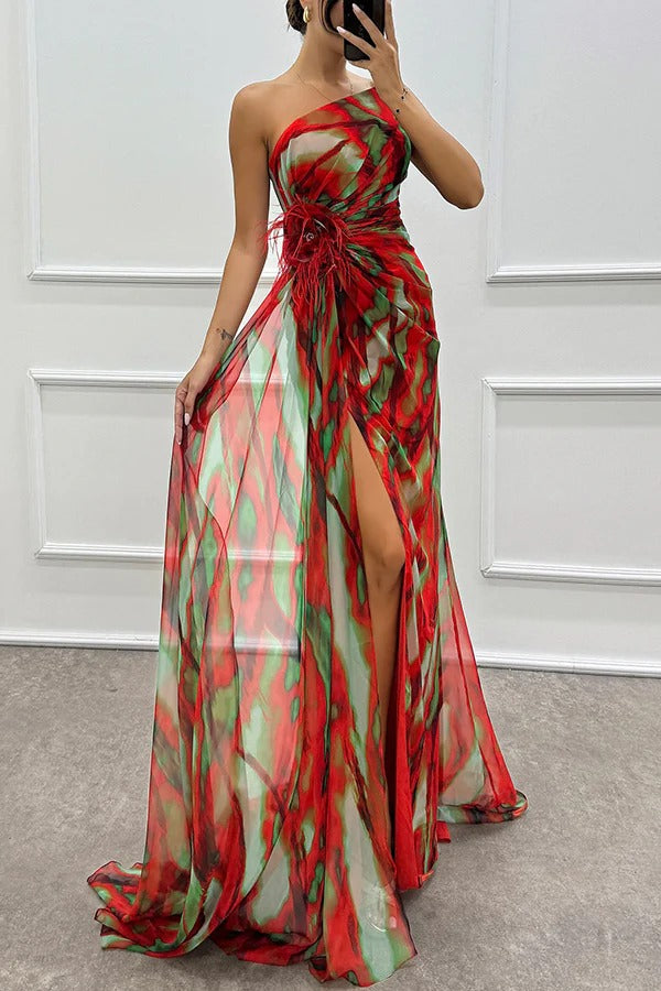 Calla – Vibrant Print Maxi Dress