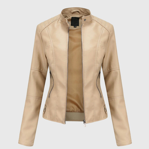 Giorgina™ - Stylish Leather Jacket for Women