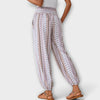 Scarlett - Pants with Ethnic Graphic