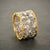 Retro Zirconia Ivy Ring