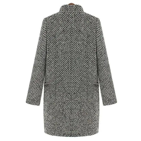 Evelyn - Cappotto invernale in lana chic