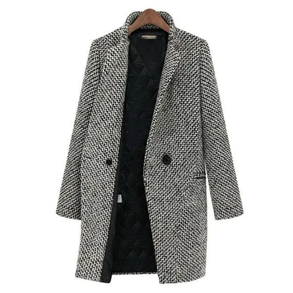 Evelyn - Cappotto invernale in lana chic