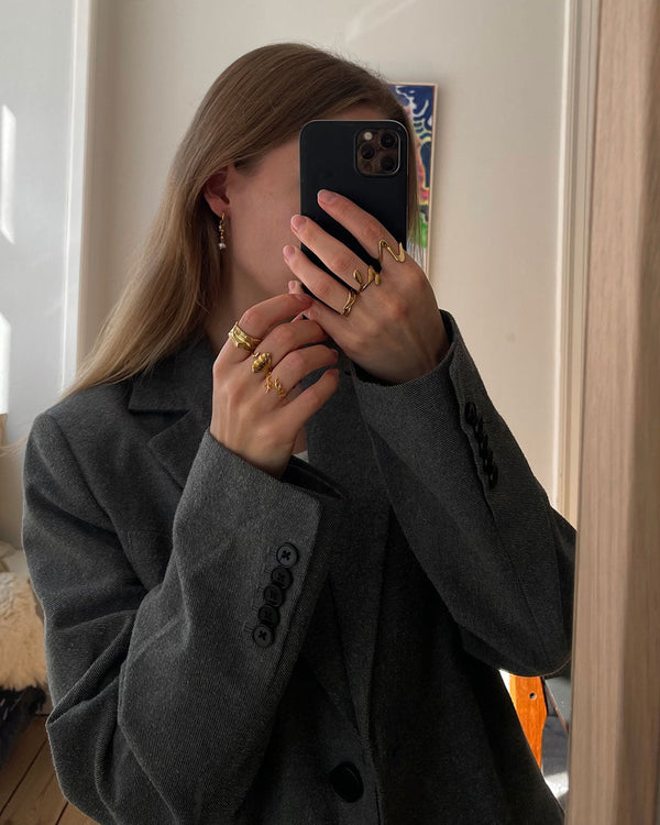 Jaylinette | Big Ring 18K Gold