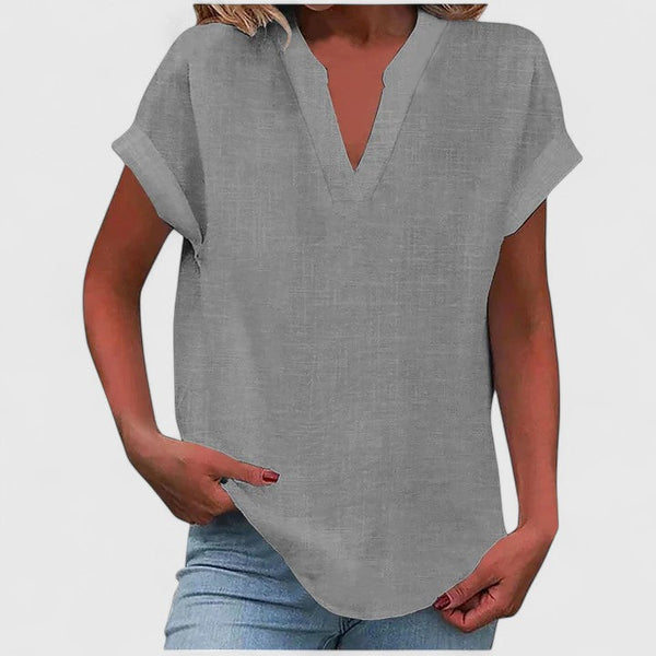 Xavinah | Comoda camicetta con scollo a V