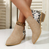 Paola | Animal Print Boots
