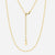 Tiaralynn | Small Paper Necklace 18K Gold