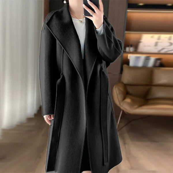 Casmira™ | Belted Cashmere Coat