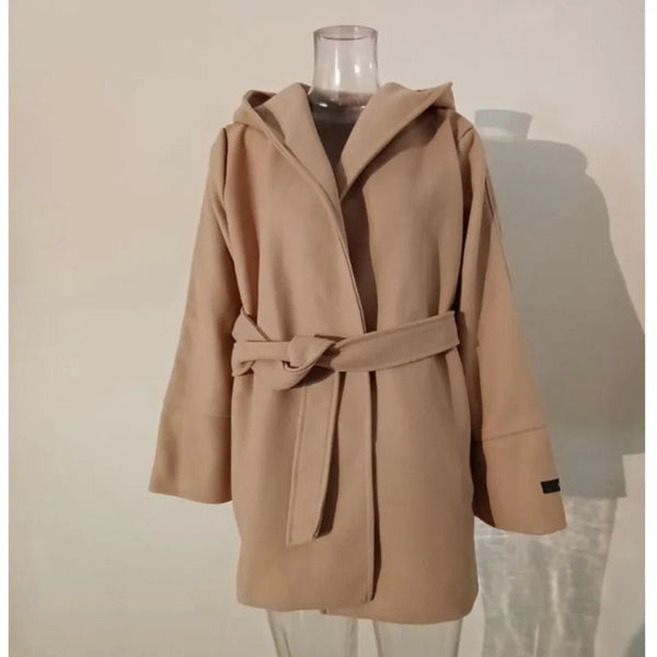 Elira™ | Hooded Wool Coat