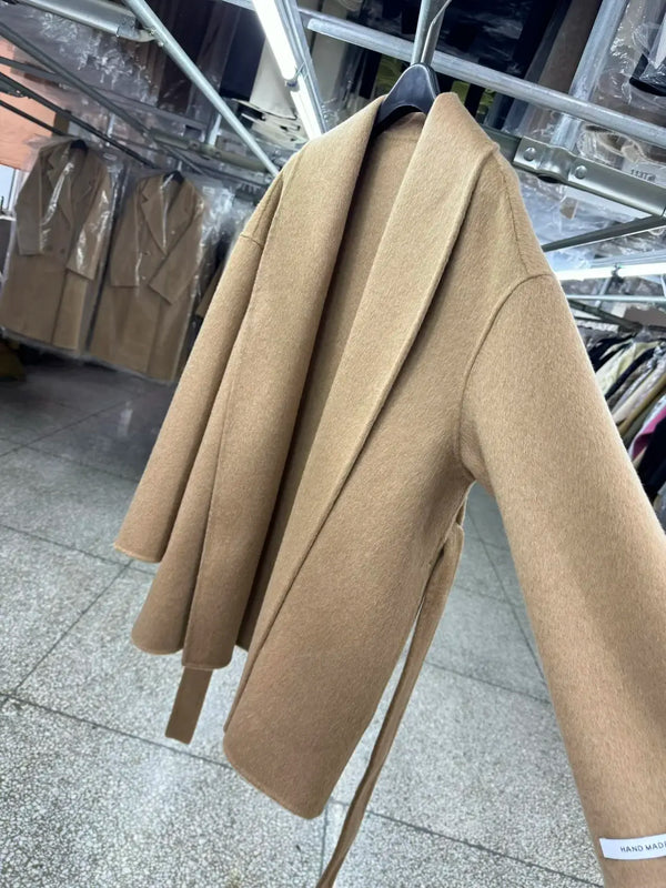 Serenya™ | Handmade Wool Cashmere Coat