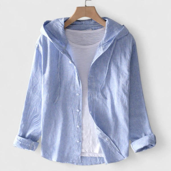 Demi | Elegante camicetta con cappuccio