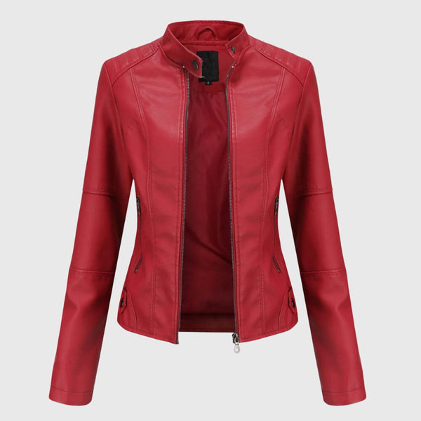 Giorgina™ - Stylish Leather Jacket for Women