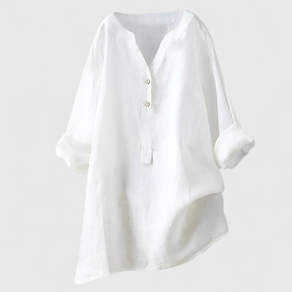 Larienne | Elegant Button-Front Shirt