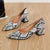 Jayne | Snake Print Pointed-Toe Heels