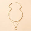 Retro Gold Layered Necklace