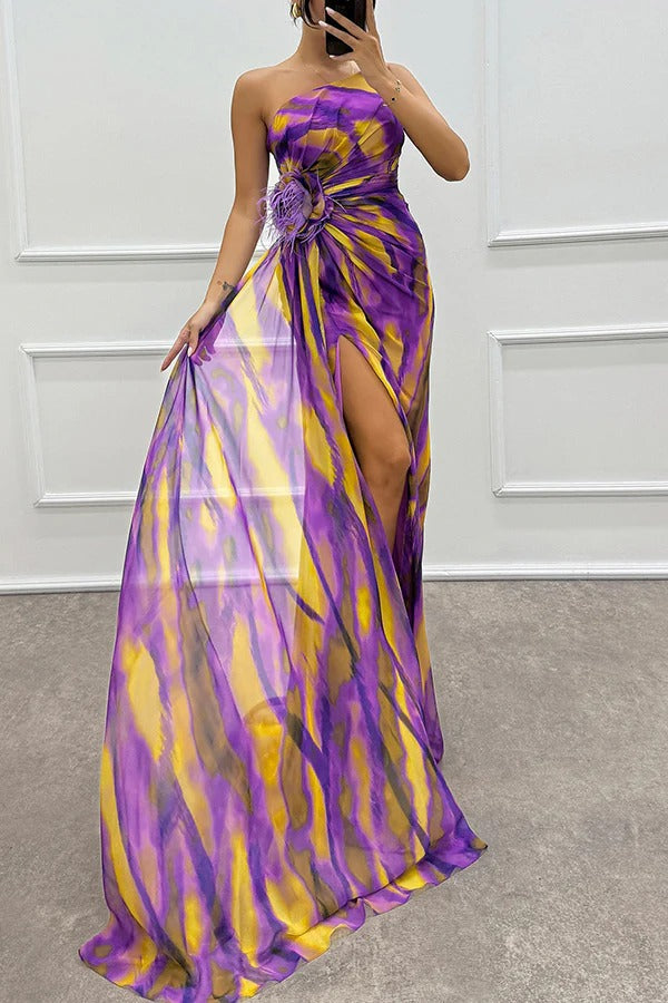 Calla – Vibrant Print Maxi Dress