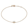 Dalynette | Bracelet with Moissanite Stones 14k Gold
