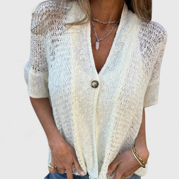 Calista | Elegant Knitted Shirt
