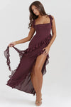 Arianna - Ruffle Maxi Dress