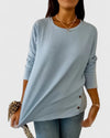 Megan™ | Elegant Crew Top