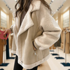 Erin - Faux Shearling Zip-Up Jacket