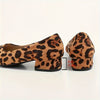 Dina | Leopard Print Pointed-Toe Heels