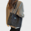 Olivia - Soft Cord Shoulder Bag