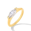 Avanirelle | Anello con diamanti in oro 18k