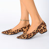 Dina | Leopard Print Pointed-Toe Heels